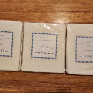 3 Pine Cone Hill Lush Linen Curtains